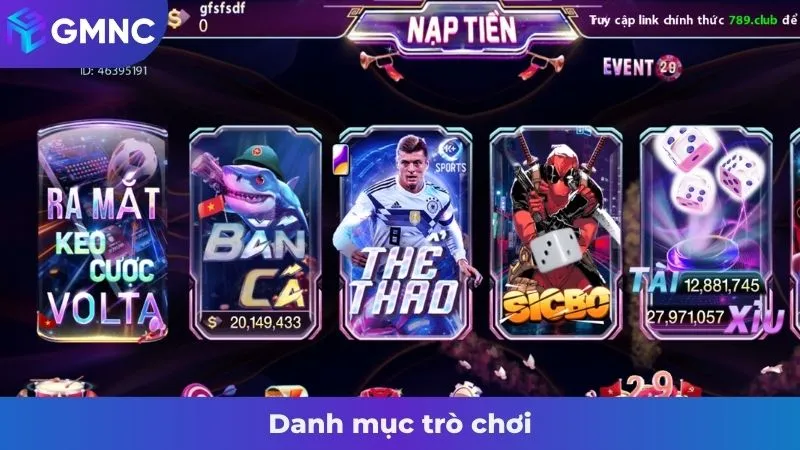 Danh mục trò chơi