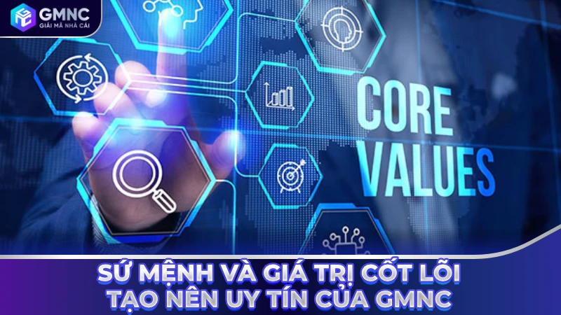 Sứ mệnh và giá trị cốt lõi tạo nên uy tín của GMNC